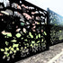 Metal Fence Panels and Posts, Winter Garden Steel Fencing Screens