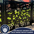 Metal Fence Panels and Posts, Winter Garden Steel Fencing Screens