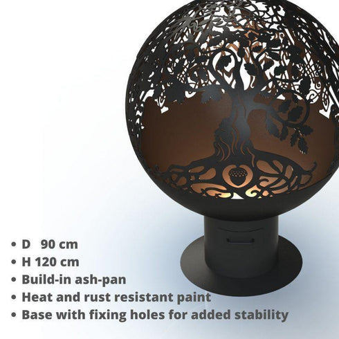 Four Elements Fire Pit - parameters