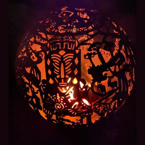 Safari Spherical Fire Pit 10