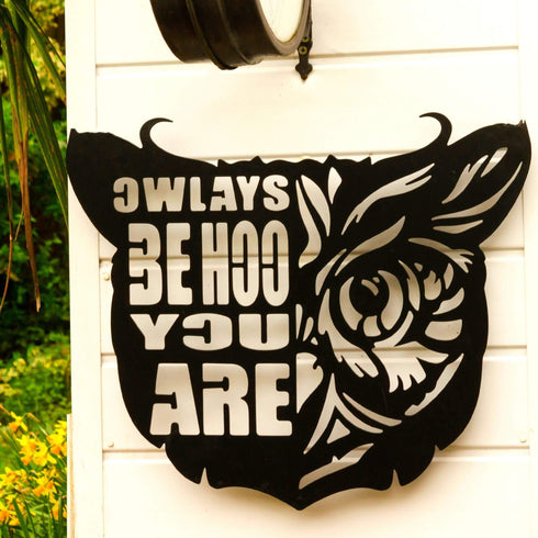 Owl Wall Art Hanging Sign Animal Face Mask Housewarming Present Bird Lover Gift House Indoor Outdoor Home Decor Garden Ornament Spiritual Tribal Contemporary Art