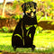 Rottweiler Dog Loss Garden Memorial Stone Statue Ornament