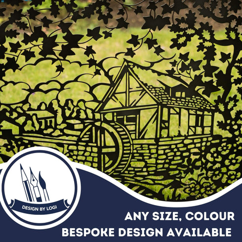 Metal Fence Panels Water Mill Garden Fencing Screens