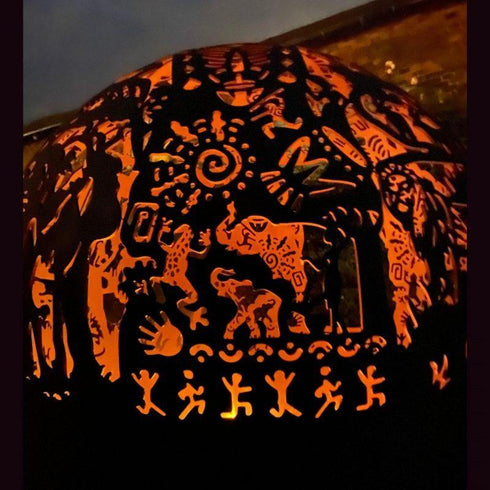 Africa Spherical Fire Pit