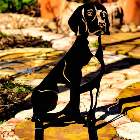 Beagle Dog Loss Garden Memorial Australian Shepherd Stone Statue Ornament