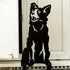 Border Collie Australian Shepherd Sculpture Dog Lover Owner Gift Garden Ornament