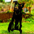Border Collie Australian Shepherd Sculpture Dog Lover Owner Gift Garden Ornament