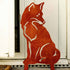 Fox Metal Garden Ornament, Gift for Animal Lover
