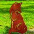 Fox Metal Garden Ornament, Gift for Animal Lover