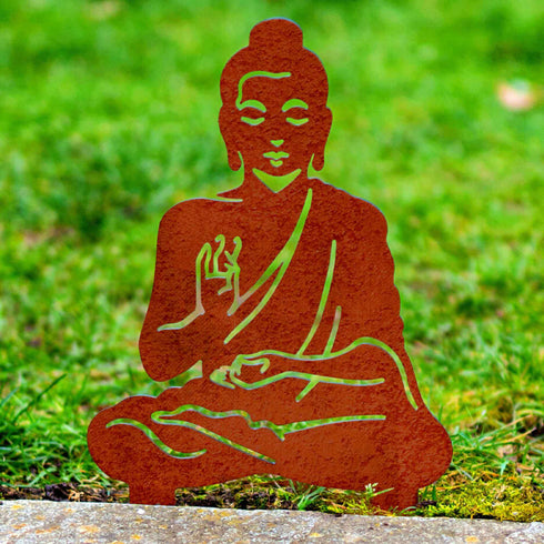 Buddha Metal Garden Ornament