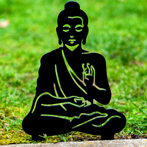 Buddha Metal Garden Ornament