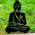 Buddha Metal Garden Ornament