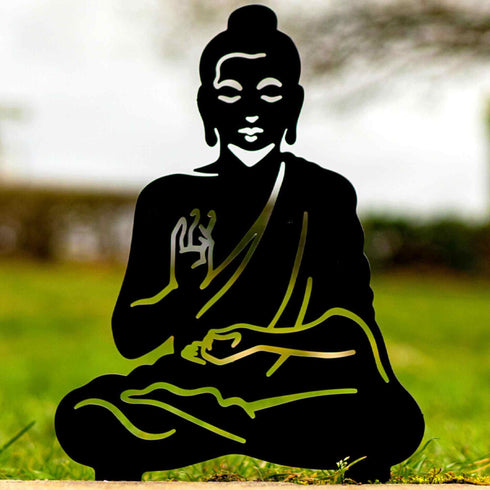 Buddha Metal Garden Ornament