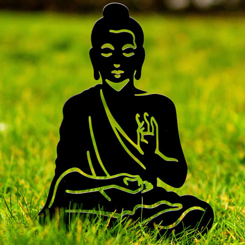 Buddha Metal Garden Ornament