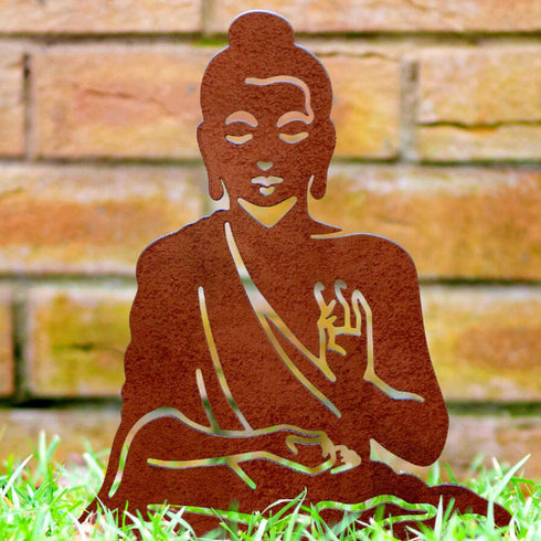 Buddha Metal Garden Ornament