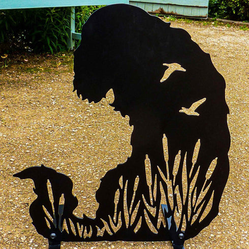 English Red Irish Setter Dog Loss Garden Ornament Memorial Personalised Statue