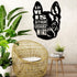 FRENCH BULLDOG BOSTON TERRIER Wall Art Hanging Sign