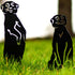 Meerkats Garden Ornament Metal Animal Outdoor Decoration Gift for Gardener Mothers Day
