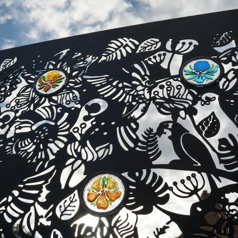 Exotic Garden Patio Screen or Fence Panel