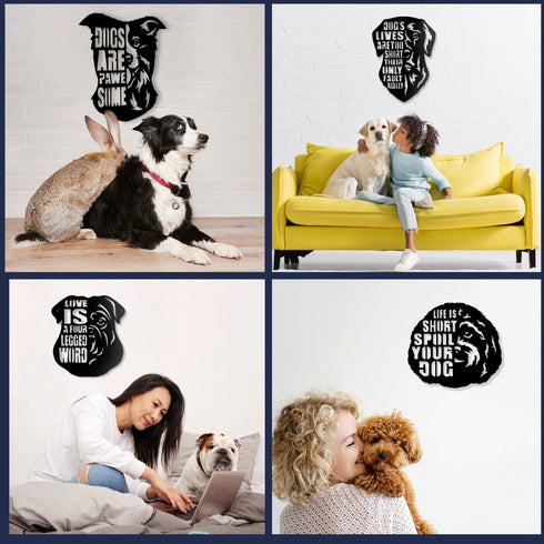 SCHNAUZER Wall Art Hanging Sign