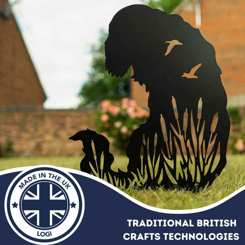 English Red Irish Setter Sculpture Dog Lover Owner Gift Garden Ornament