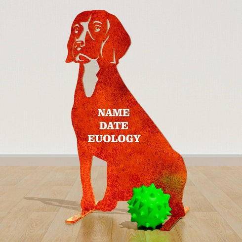 Beagle Dog Loss Garden Memorial Australian Shepherd Stone Statue Ornament