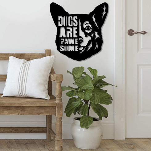 WELSH CORGI Wall Art Hanging Sign