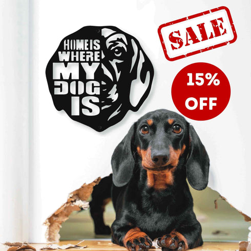 DACHSHUND Wall Art Hanging Sign