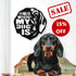 DACHSHUND Wall Art Hanging Sign
