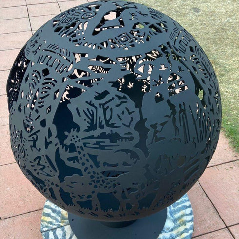 Africa Spherical Fire Pit