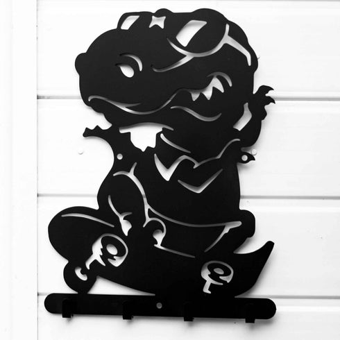 Dinosaur Boys Bedroom Wall Hook Hanger Jurassic Park Coat Robe Holder