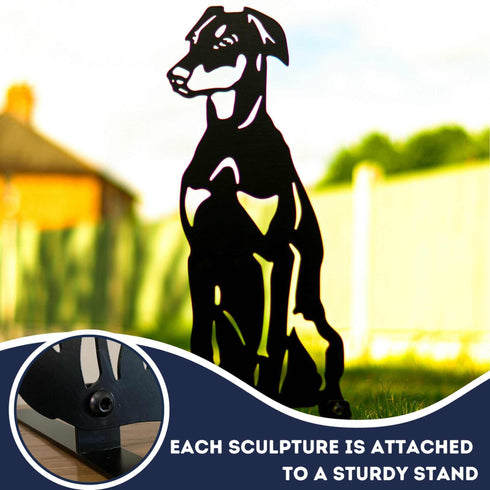 Doberman Pinscher Dog Loss Memorial Statue Sympathy Gift