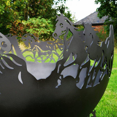 Equestrian Fire Bowl