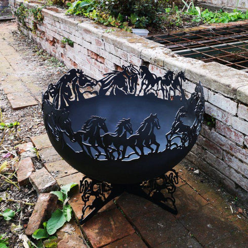 Equestrian Fire Bowl