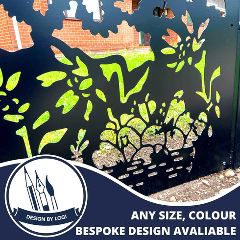 Metal Fence Panels Winter Garden Fencing Screens