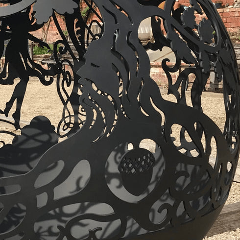 Heat and Weather resistant Pain Finished Firepit