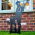 Lest We Forget Soldier Silhouette Military Statue Remembrance Day Sculpture Army Poppy Metal Art Laser Cut Figurine Veteran Tribute Memorial