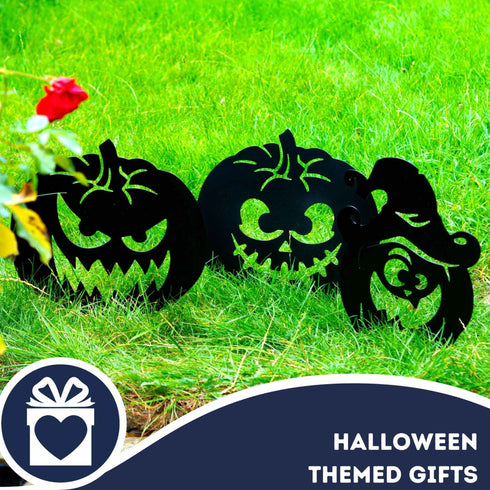 Scary Carved Pumpkins Halloween Outdoor Party Decoration Garden Ornament
