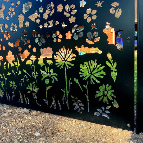 Garden Fence Panel Privacy Screen Spring Garden