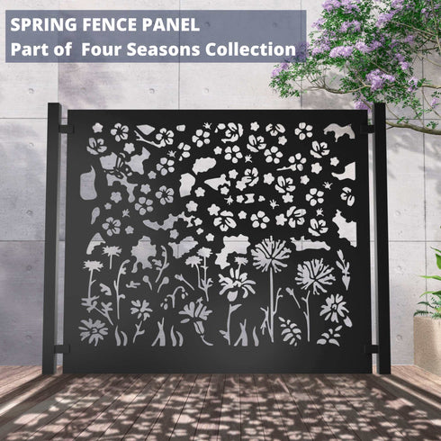 Garden Fence Panel Privacy Screen Spring Garden