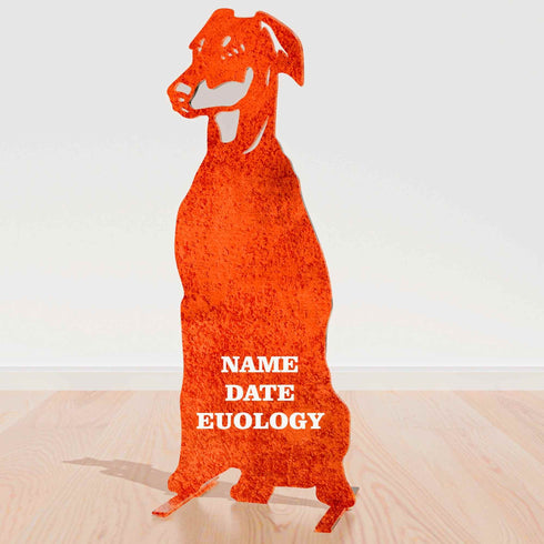 Doberman Pinscher Dog Loss Memorial Statue Sympathy Gift