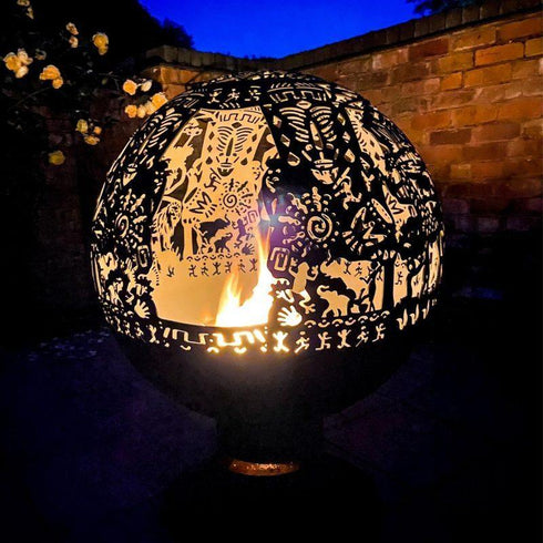 Safari Spherical Fire pit 12
