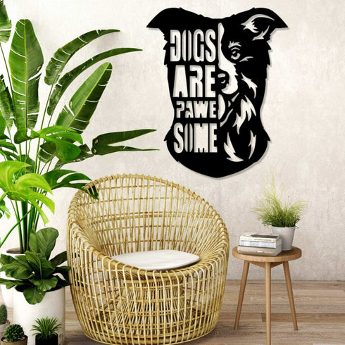BORDER COLLIE Wall Art Hanging Sign