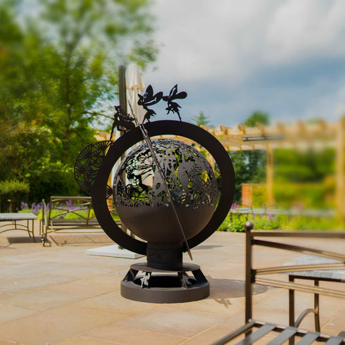 Bespoke Fantasy Fairy Garden Fire Pit Sculpture